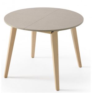 Mesa Viena redonda laminado extensible